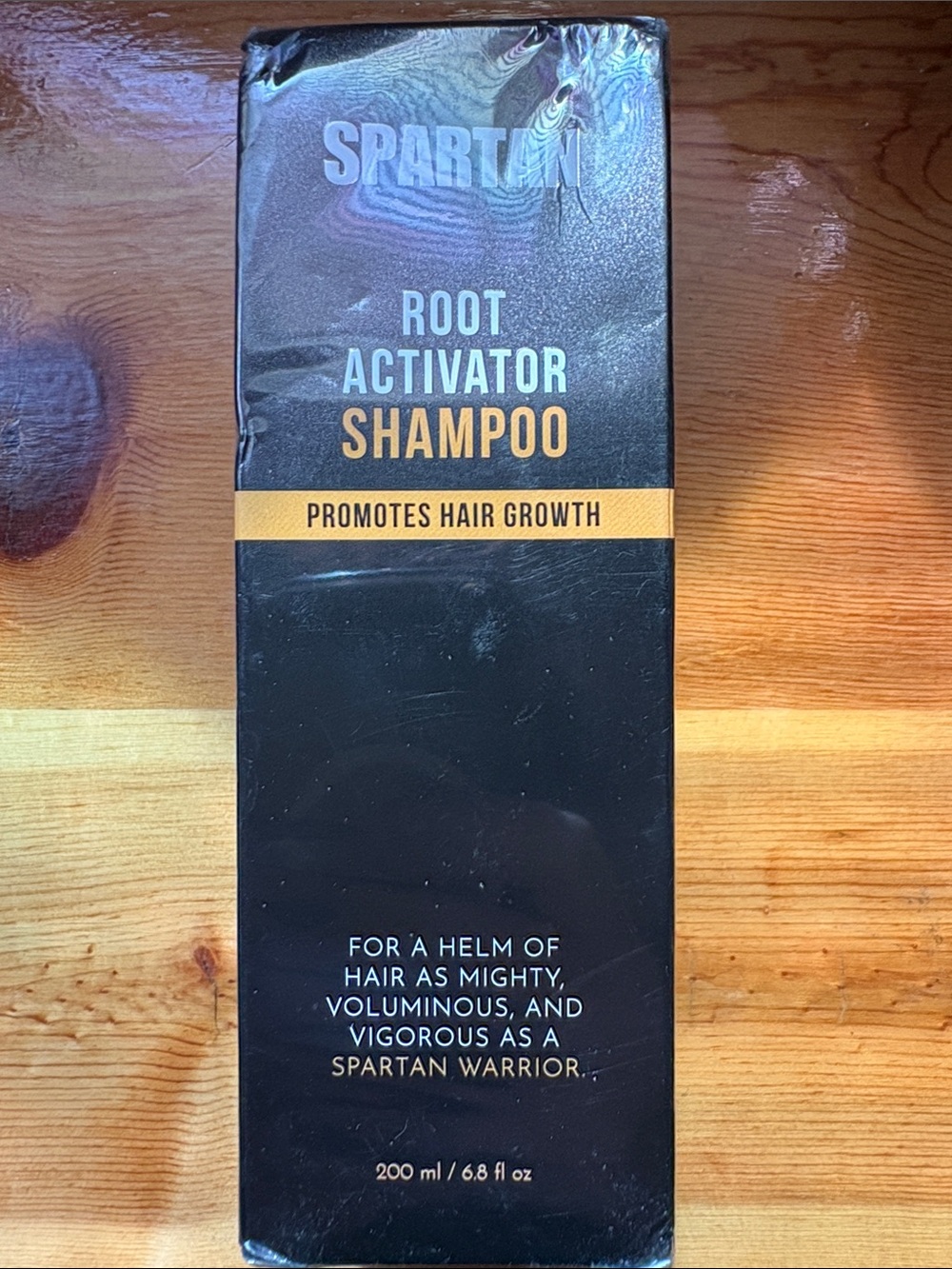 Spartan - Root Activator Shampoo - Black/Gold